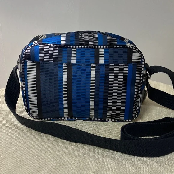 Kipling Dee Mini Crossbody Camera Bag Black/BlueWhite/Stripes - Picture 3 of 13